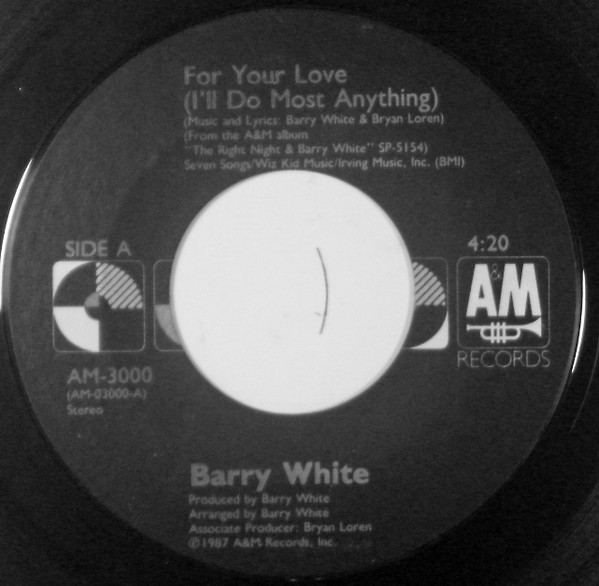 Barry White – For Your Love (I'll Do Most Anything) (1987) – Foto 2