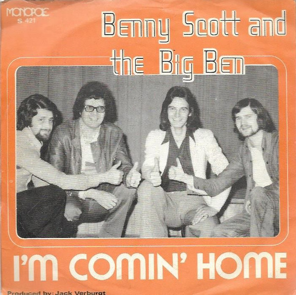 Benny Scott And The Big Ben – Angel / I'm Coming Home (1975) – Foto 3