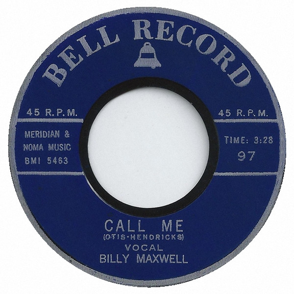 Billy Maxwell – Call Me / Hula Hoop (1958) – Foto 2