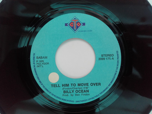Billy Ocean – Tell Him To Move Over (1976) – Foto 2