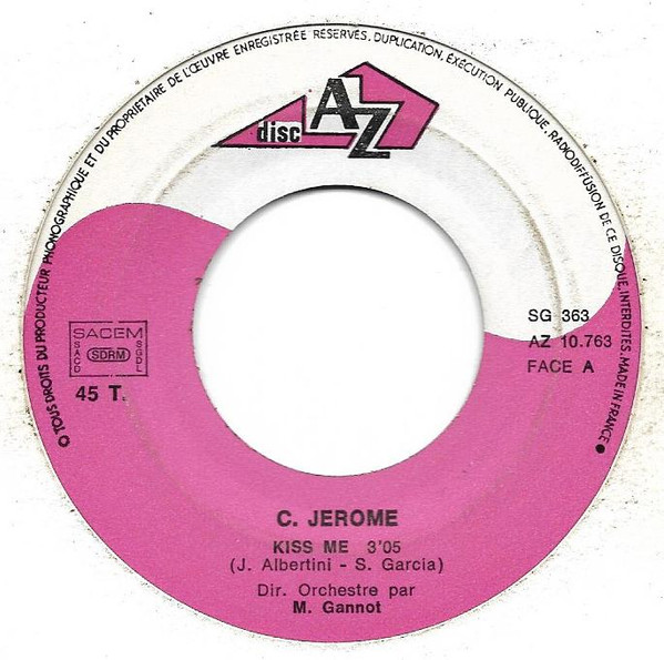 C. Jérôme – Kiss Me (1972) – Foto 2