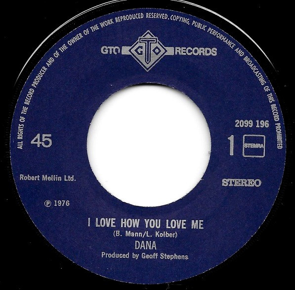 Dana (9) – I Love How You Love Me (1977) – Foto 2
