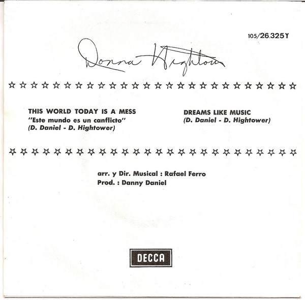 Donna Hightower – This World Today Is A Mess (1972) – Foto 3