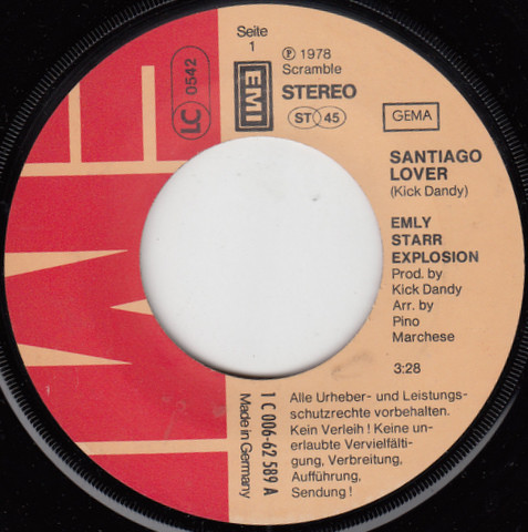 Emly Starr Explosion – Santiago Lover (1978) – Foto 2