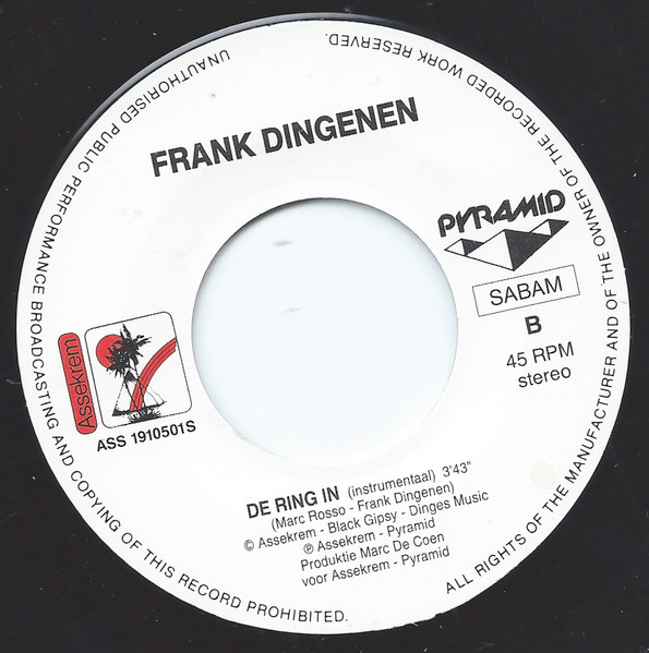 Frank Dingenen – De Ring In (1991) – Foto 1