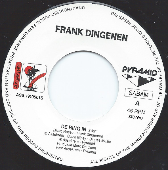 Frank Dingenen – De Ring In (1991) – Foto 2