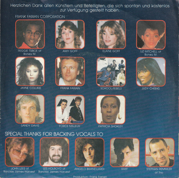 Frank Farian Corporation – Mother And Child Reunion (1985) – Foto 3