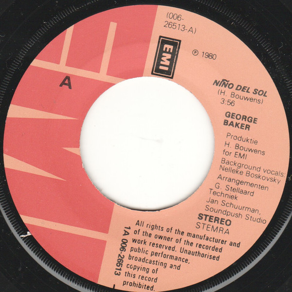 George Baker – Niño Del Sol (1980) – Foto 2