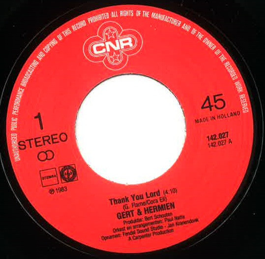 Gert & Hermien – Thank You Lord (1983) – Foto 2