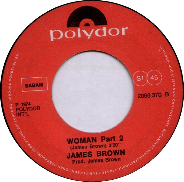 James Brown – Woman (1974) – Foto 1