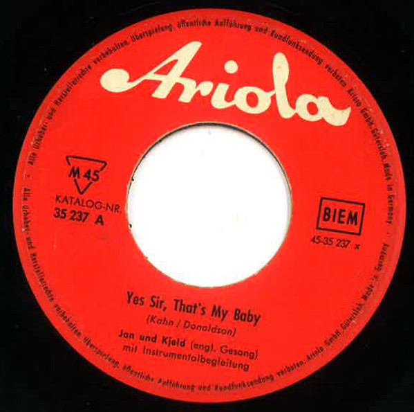 Jan & Kjeld – Yes Sir, That's My Baby (1959) – Hoes