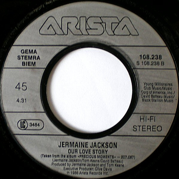 Jermaine Jackson – Lonely Won't Leave Me Alone (1986) – Foto 1