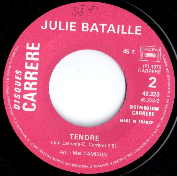 Julie Bataille – Tu Es La Plus Belle (1976) – Foto 1