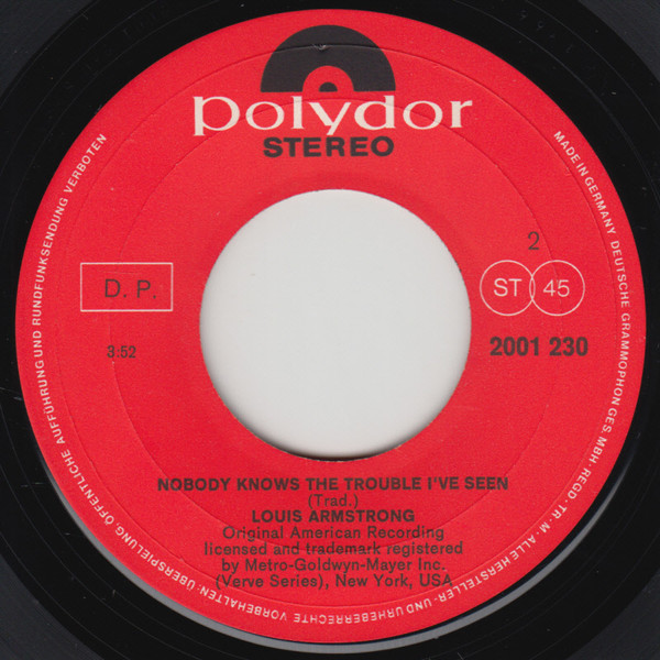 Louis Armstrong – Uncle Satchmo's Lullaby (1971) – Foto 3