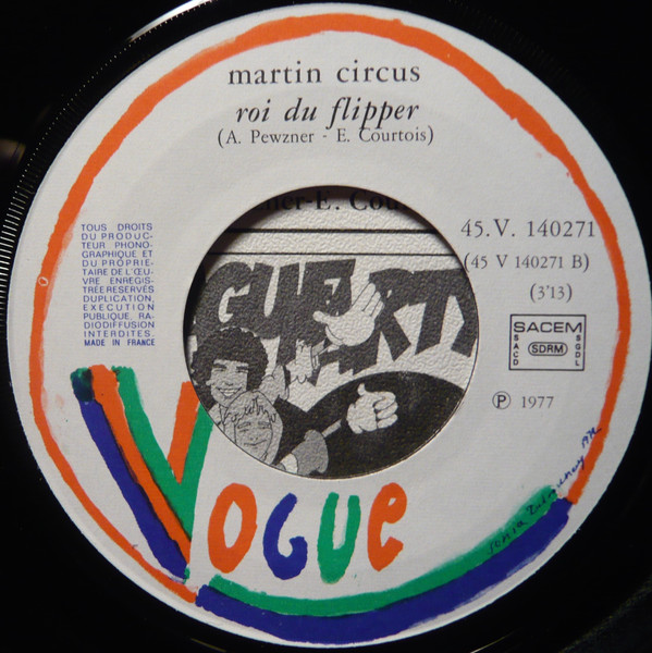 Martin Circus – Comme Au Bon Vieux Temps Du Rock 'N' Roll (1977) – Foto 1