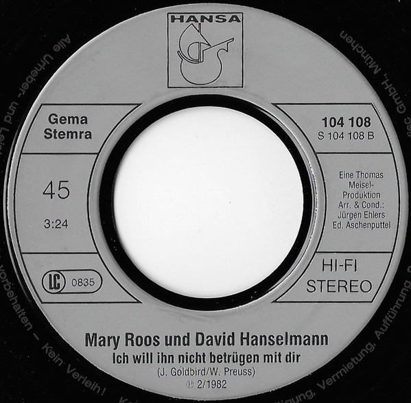 Mary Roos – Lady (1982) – Foto 1