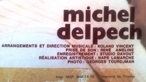 Michel Delpech – Le Blé En Herbe (1971) – Foto 3