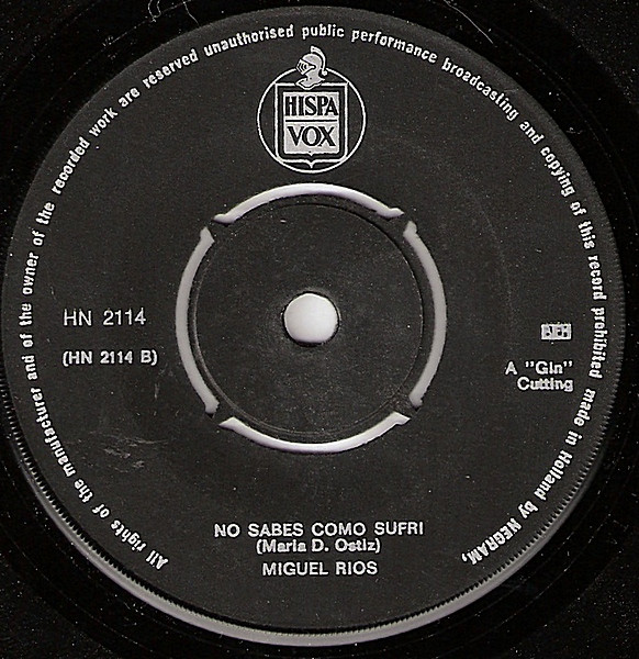 Miguel Ríos – A Song Of Joy (1970) – Foto 1