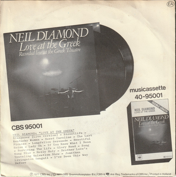 Neil Diamond – Lady-Oh (1977) – Foto 3