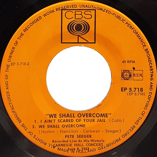 Pete Seeger – We Shall Overcome (1963) – Foto 3