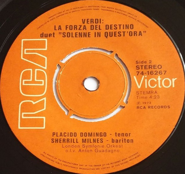 Placido Domingo – Duet Parel Vissers (1973) – Foto 1