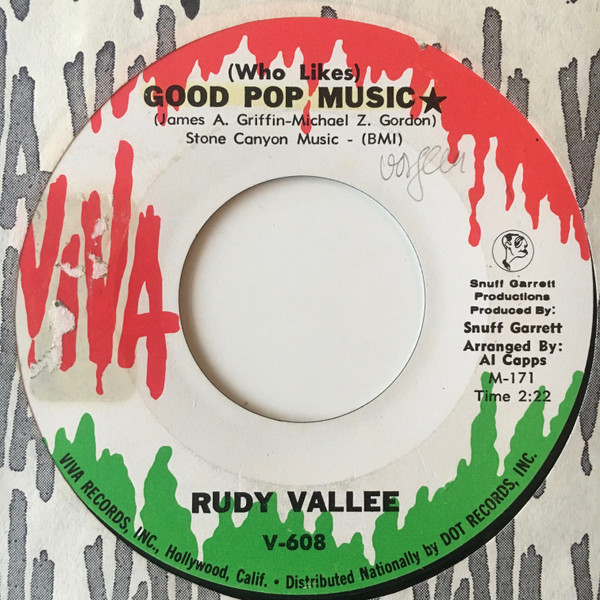 Rudy Vallee – (Who Likes) Good Pop Music (1967) – Hoes