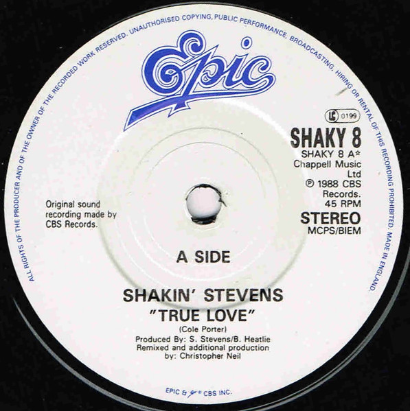 Shakin' Stevens – True Love (1988) – Foto 2