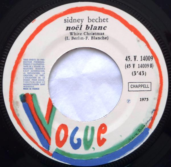 Sidney Bechet – Noël Blanc / Douce Nuit (1975) – Foto 1