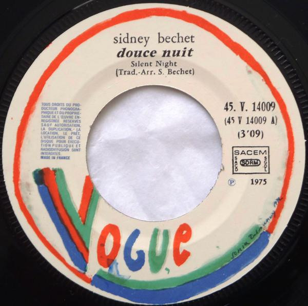 Sidney Bechet – Noël Blanc / Douce Nuit (1975) – Foto 2