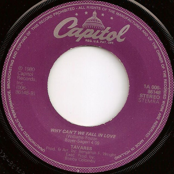 Tavares – I Don't Want You Anymore (1980) – Foto 1