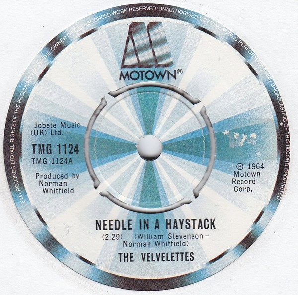 The Velvelettes – Needle In A Haystack / He Was Really Saying Somethin' (1978) – Hoes