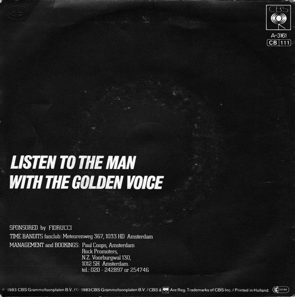 Time Bandits – Listen To The Man With The Golden Voice (1983) – Foto 3