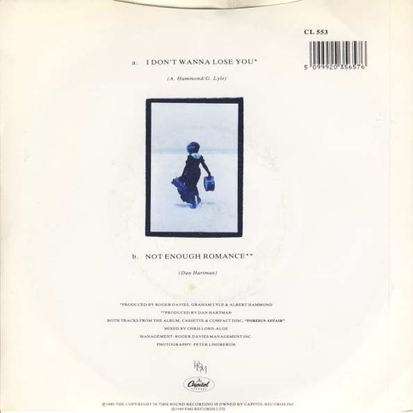 Tina Turner – I Don't Wanna Lose You (1989) – Foto 3