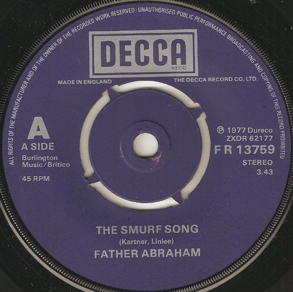Vader Abraham – The Smurf Song (1978) – Hoes