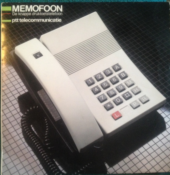 Various – Memofoon, De Knappe Druktoetstelefoon (1984) – Hoes