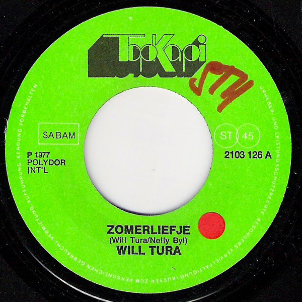 Will Tura – Zomerliefje (1977) – Foto 2