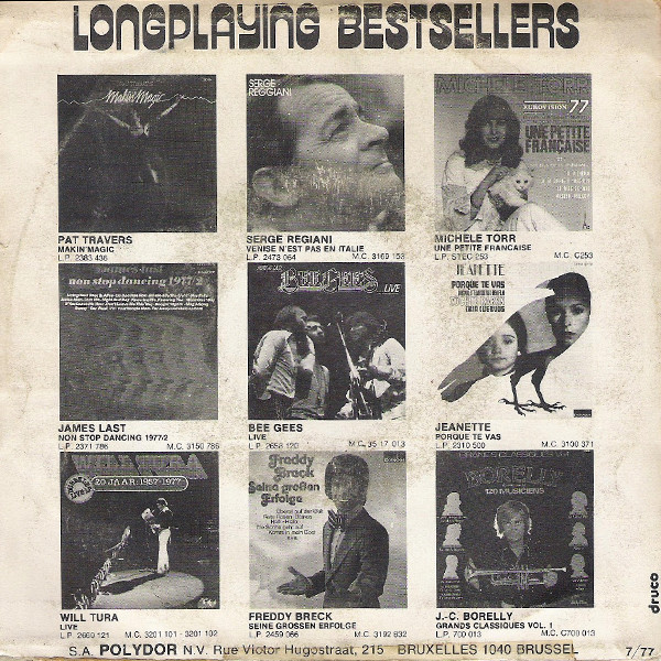 Will Tura – Zomerliefje (1977) – Foto 3