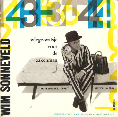 Wim Sonneveld – Wiege-Walsje Voor De Zakenman (1962) – Hoes