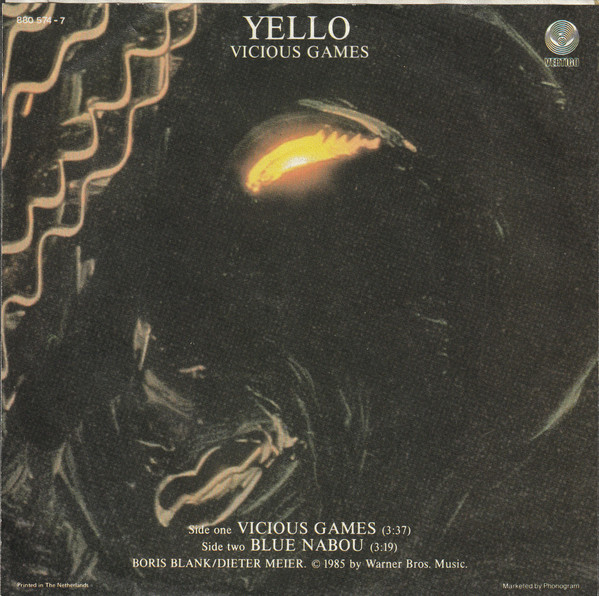 Yello – Vicious Games (1985) – Foto 3