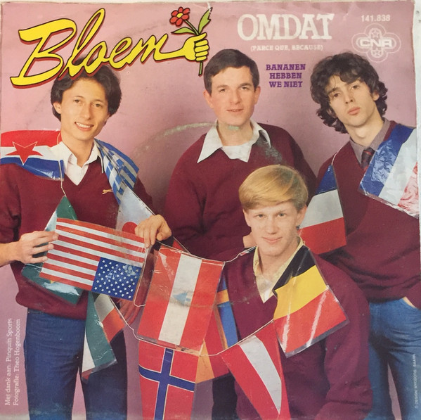 Bloem – Omdat (Parce Que, Because) (1982) – Hoes