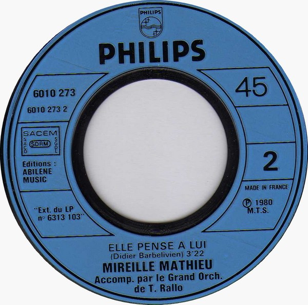 Mireille Mathieu – Une Femme Amoureuse (1980) – Hoes