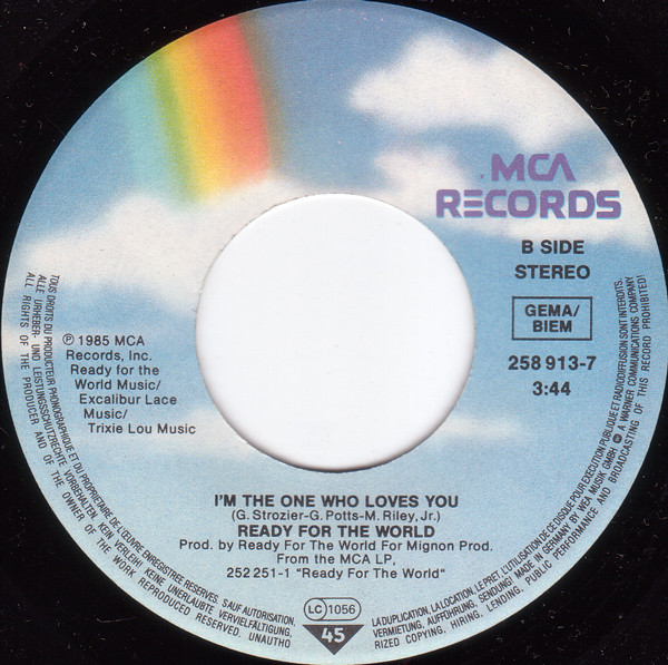 Ready For The World – Oh Sheila (1985) – Hoes