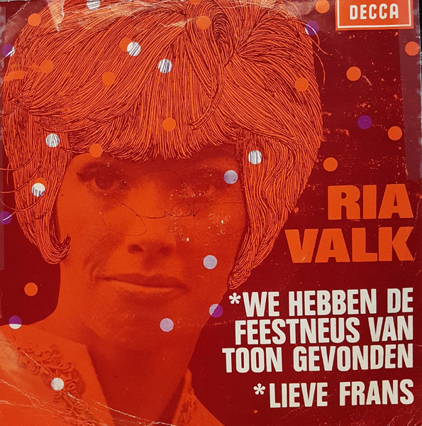 Ria Valk – Lieve Frans (1968) – Hoes