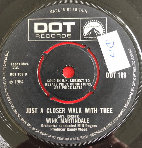 Wink Martindale – Deck Of Cards (1968) – Hoes