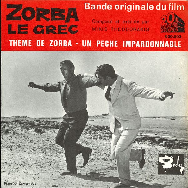 Mikis Theodorakis – Bande Originale Du Film Zorba Le Grec (1965) – Hoes