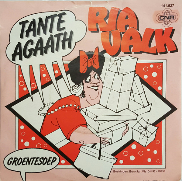 Ria Valk – Tante Agaath (1982) – Hoes