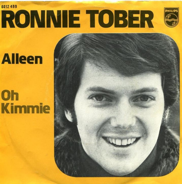Ronnie Tober – Alleen (1975) – Hoes