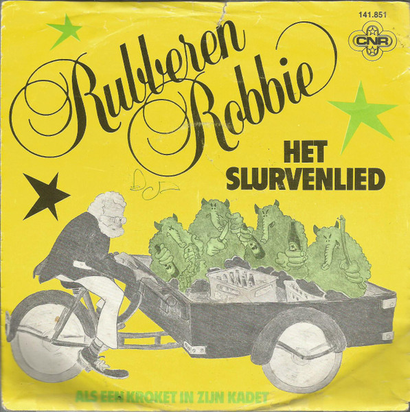 Rubberen Robbie – Het Slurvenlied (1982) – Hoes