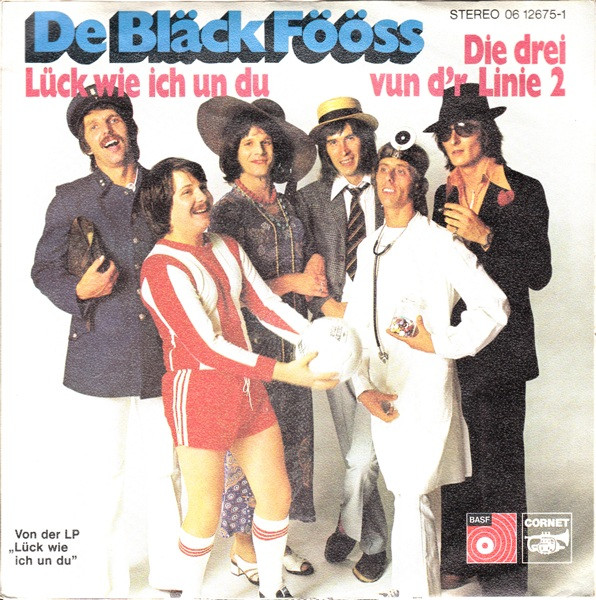 Bläck Fööss – Lück Wie Ich Un Du / Die Drei Vun D´r Linie 2 (1975) – Hoes