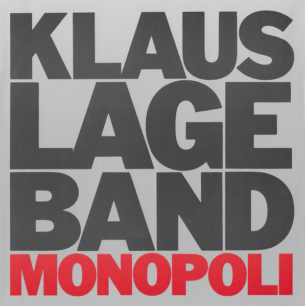Klaus Lage Band – Monopoli (1984) – Hoes
